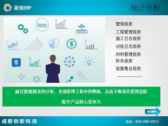 裝修管理軟件統計分析